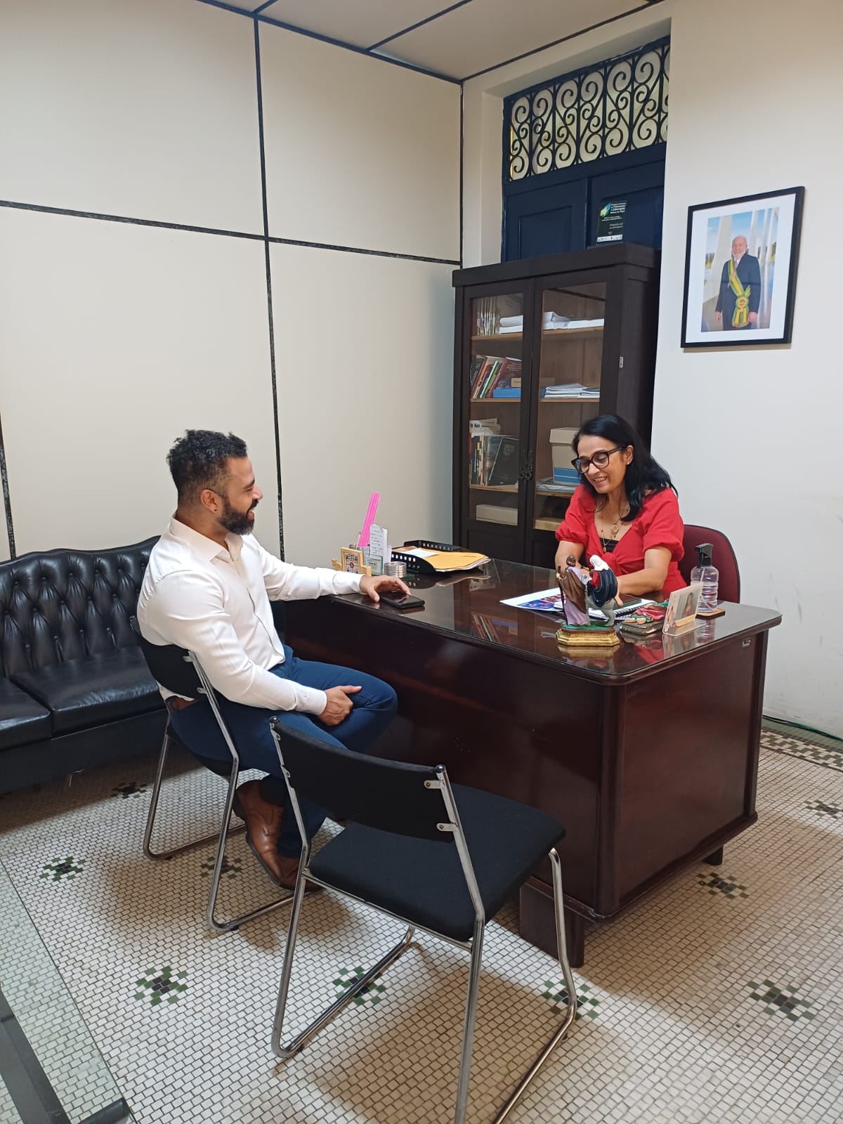 Arquivo Público do Piauí recebe visita de coordenador do Arquivo Nacional