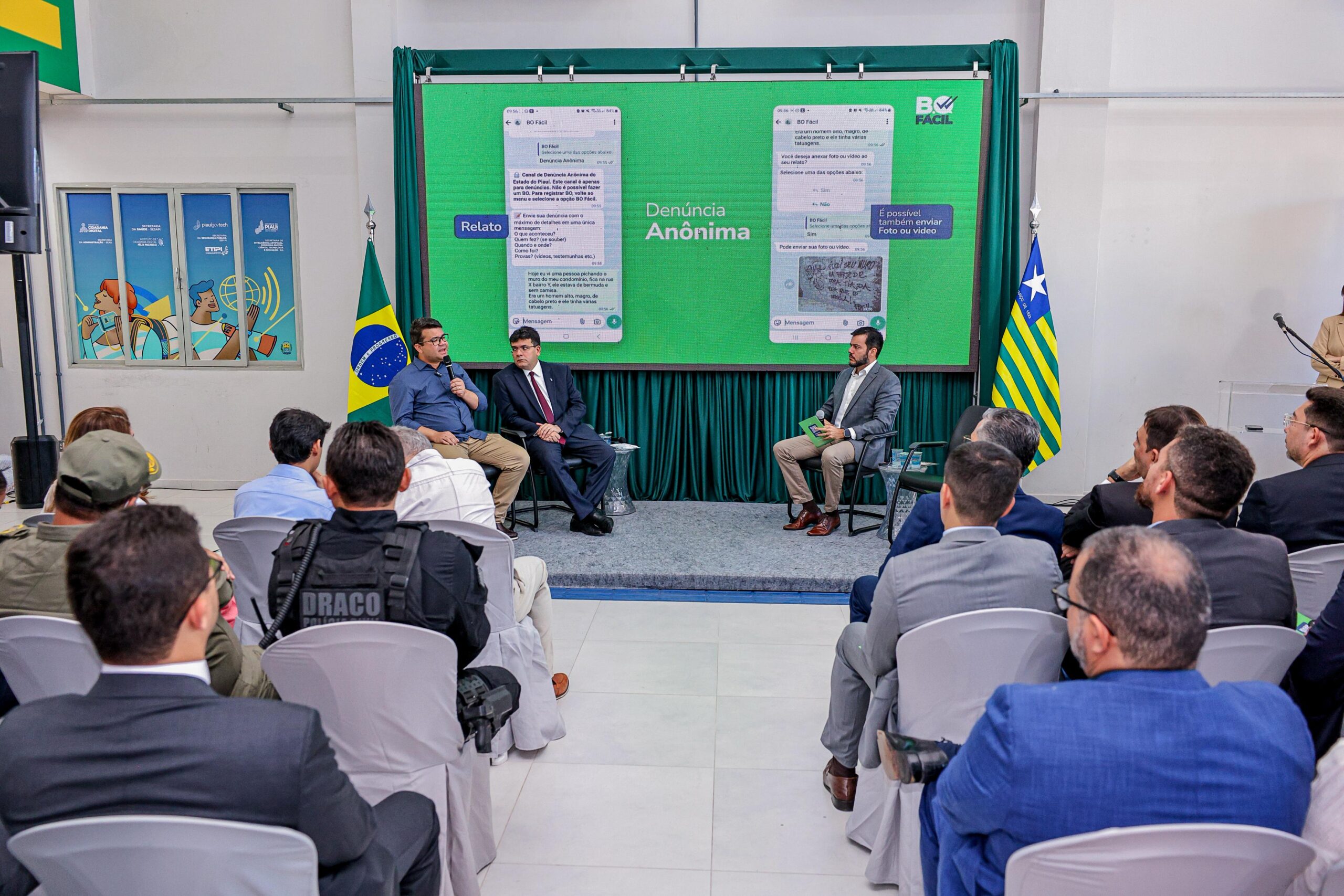 Piauí lança serviço inédito de registro de ocorrências, 190 e denúncias via WhatsApp